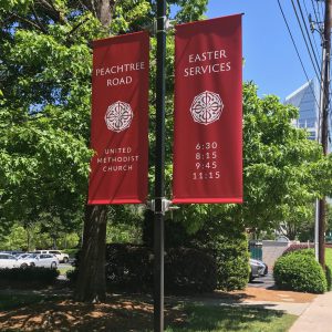 Double Pole Banners